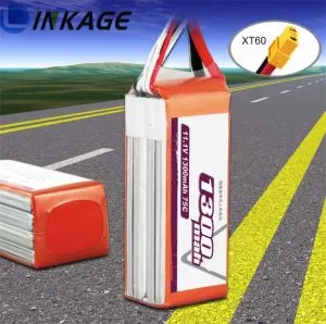 3S 11.1V 75C 1300mAH LIPO Battery